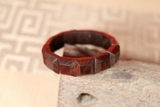 VÒNG TAY GỖ TỬ ĐÀN LÁ NHỎ ẤN ĐỘ – BẢN DẸT LÁCH VUÔNG 16MM