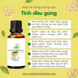 Tinh dầu gừng nguyên chất Newoil Aromavn