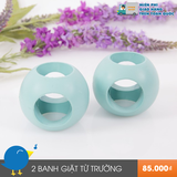 Combo 2 trái banh từ trường cho máy giặt