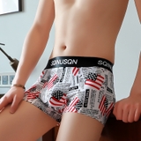 Quần lót nam chất liệu thun lạnh, in hình 3D thời trang cool ngầu - S02