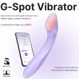 Svakom Margot máy rung 2 đầu sưởi ấm điểu khiển qua app