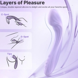 Svakom Margot máy rung 2 đầu sưởi ấm điểu khiển qua app