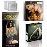 Bao cao su Innova đen siêu gai 12 chiếc - INV02