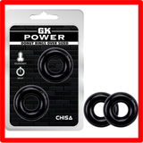 Vòng rung chống xuất tinh sớm Donut rings Chisa - DC60H