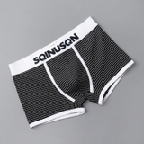 Quần lót nam kẻ ngang cotton thoáng khí - S04