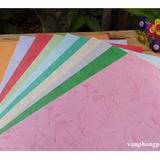 Giấy mỹ thuật Hàn Quốc có vân (165gsm)_GHM47