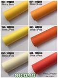 Giấy mỹ thuật tông màu vàng, cam (định lượng 165gsm - 180gsm)- Set 06 tờ_CBG01