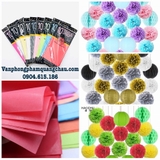 Tissue Paper - Giấy làm hoa Pompom_GHM58