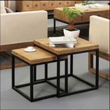 BÀN TRÀ CHÂN SẮT LỒNG GHÉP BT-027
