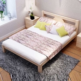 Giường gỗ tự nhiên, Giường ngủ Gỗ G-034