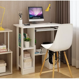 Bàn máy tính liền giá sách BLV-003