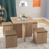 Bàn ăn khác biệt hình khối BA-025