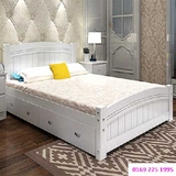 Giường ngủ gỗ tự nhiền G - 009