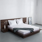 Giường ngủ gỗ sồi phong cách Nhật Bản G-010