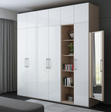 TỦ QUẦN ÁO GỖ MDF ĐẸP TA-008