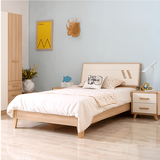 Giường ngủ gỗ kiểu dáng thanh lịch, hiện đại G-013