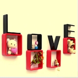 Kệ gỗ trang trí chữ LOVE KG - 019