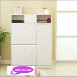 tủ giày rẻ quạt gỗ công nghiệp TG-405