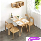 bàn ăn gia đình gỗ sồi BA-205