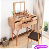 bàn trang điểm gỗ sồi hiện đại BTD-154