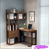 bàn làm việc kết hợp gia sách đẹp BLV-035