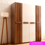 Tủ áo gỗ MDF phủ nhựa melamin TA-032