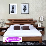 Giường ngủ gỗ tự nhiên G - 008