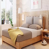 Giường ngủ gia đình đẹp gỗ sồi tự nhiên G406