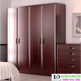 Mẫu tủ quần áo gỗ tự nhiên TA-024