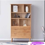 giá sách gỗ sồi tự nhiên KS-420