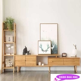 kệ tivi gỗ sồi tự nhiên KG-417