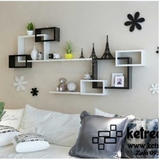 Kệ gỗ treo tường giá ưu đãi KG-041