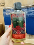 Gel Tắm + Gội + Rửa Mặt Bath & Body Works 3 In1 Men's Collection - Classic Flannel, 295mL