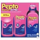 Sirô Chuyên Trị Tiêu Hoá Dạ Dày Pepto Bismol - 03 chai loại 354 ml