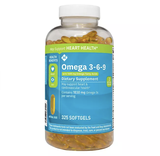 Viên uống bổ sung Omega 3-6-9 của Member’s Mark 325 viên.