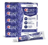 Lốc 5 tuýp kem đánh răng Crest 3D Advanced whitening 147g của Mỹ