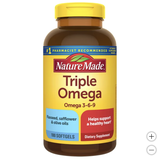 Viên uống Nature Made Triple Omega loại 180 viên