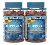 Viên uống giảm đau, hạ sốt Kirkland Signature Ibuprofen 200 mg., loại 1000 viên (cặp màu xanh)