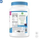 Bột Protein hữu cơ Orgain Organic Protein and Superfoods Plant Based Protein Powder, Vanilla Bean, 2.7 lbs (1.22kg hộp nắp xanh dương)