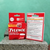 Viên uống giảm đau hạ sốt Tylenol Extra Strength 500mg - 2 hộp (1 hộp 6 viên) Date 2027