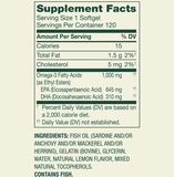 Viên uống dầu cá Spring Valley Omega-3 1000mg 120 viên