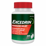 Viên uống trị đau nửa đầu Excedrin Migraine, 300 viên