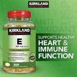 Viên uống vitamin E Kirkland Signature 400IU loại 500 viên