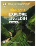 Tiếng anh 6 Explore English sách bài tập cánh diều + bán kèm 1 tẩy chì 3k