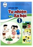 Vở bài tập tự nhiên xã hội 1 cánh diều + Bán kèm 1 tẩy chì 3k