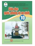 Giáo dục quốc phòng an ninh 10 cánh diều + bán kèm 1 tẩy chì 3k