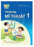 Vở bài tập mĩ thuật 1 kết nối + bán kèm 1 tẩy chì 3k