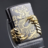 Bật Lửa Zippo Sang Trọng Khắc Rồng Nổi