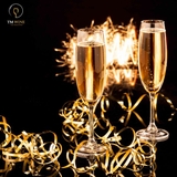 Bộ 6 ly rượu vang sủi/ champagne cao cấp 220ml