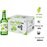 Rượu Soju Jinro Vị Nho Xanh(Green Grape)